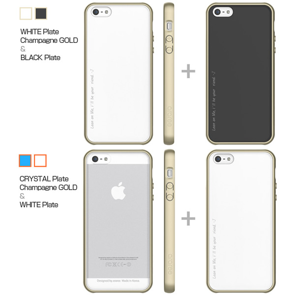フレーム バッグプレート 色々なカラーの組み合わせが可能 Iphone5s Iphone5 用 バンパー ケース Araree 5s Amy For アイフォン5s Colors 発売モデル Art カバー アイホン スマホケース Iphone