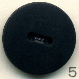 トップカラーナイロンボタン（マット）　2つ穴　ダークネイビー