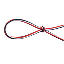 トリコロール ストライプ コード 丸紐 【1M単位】