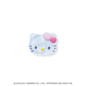 ハローキティ キャラクターラメボタン 約15mm【2個入り】