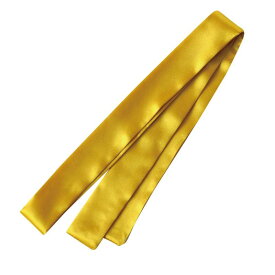 ソフトサテン はちまき 金