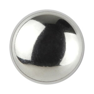 メタル調ボタン 天丸 足つき 13mm S 【4個入り】