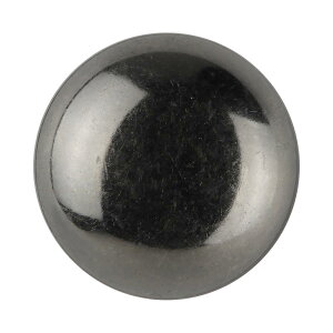 メタル調ボタン 天丸 足つき 25mm AS 【1個入り】