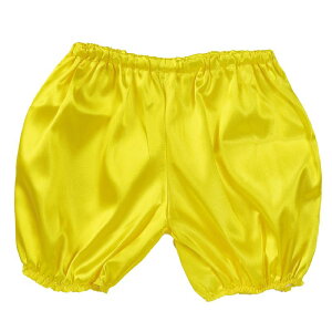 ソフトサテン かぼちゃパンツ Jサイズ 黄