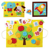 フェルトでつくる 知育おもちゃキット