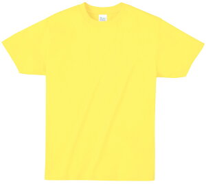 ライトウエイトTシャツ L イエロー 020