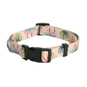 【かわいい花柄】小型犬 中型犬用首輪 | 可愛い 犬首輪 軽い 軽量 柔らかい 負担少ない 負担が少ない ブランド おしゃれ 犬 イヌ いぬ グッズ ペット用品 ペットグッズ チワワ ポメラニアン