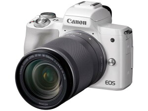 CANON デジタル一眼カメラ EOS Kiss M EF-M18-150 IS STM WH レンズキット [ホワイト]