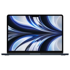 APPLE　Mac ノート　MacBook Air Liquid Retinaディスプレイ 13.6 MLY43J/A [ミッドナイト]【多少のシュリンク破れ、箱のへこみがある場合があります】