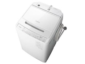 HITACHI　洗濯機　ビートウォッシュ BW-V80J-W [ホワイト]