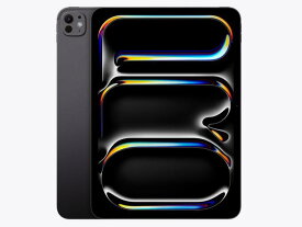 【多少の箱のへこみや傷がある場合があります】APPLE　iPAD(Wi-Fiモデル)　iPad Pro 11インチ Wi-Fi 256GB 2024年春モデル MVV83J/A [スペースブラック]