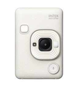 FUJIFILM　インスタントカメラ　instax mini LiPlay チェキ [ミスティーホワイト]