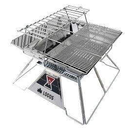 【新品、箱難、必ずご注文前に商品説明をお読みください】ロゴス　BBQコンロ・グリル　LOGOS the ピラミッドTAKIBI XL コンプリートDX No.81064176　【KK9N0D18P】