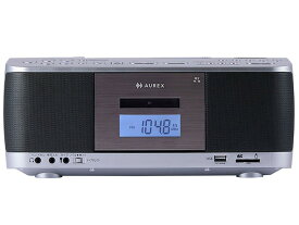 TOSHIBA　CDラジカセ　AUREX AX-KCR70(S) [シルバー]【KK9N0D18P】