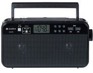 TOSHIBA　ラジオ　AUREX AX-SHR70-K[ブラック]