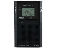 TOSHIBA　ラジオ　AUREX AX-PRU60-K[ブラック]