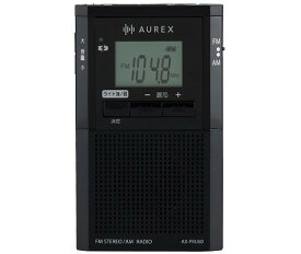 TOSHIBA　ラジオ　AUREX AX-PRU60-K[ブラック]
