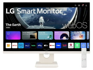 LG�d�q�@�t�����j�^�E�t���f�B�X�v���C�@LG Smart Monitor 27U511SA-W [27�C���`]