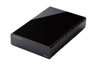 エレコム　外付けハードディスク　ELD-HTV020UBK [ブラック]