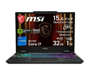 MSI�@�m�[�g�p�\�R���@Cyborg-15-B13WFKG-5060JP [�I�f�b�Z�C�O���C&�X�P���g��]