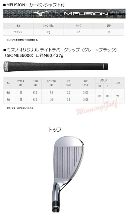 楽天市場】[2018/NEW] ミズノ GX フォージドアイアン ウェッジ単品（SW 
