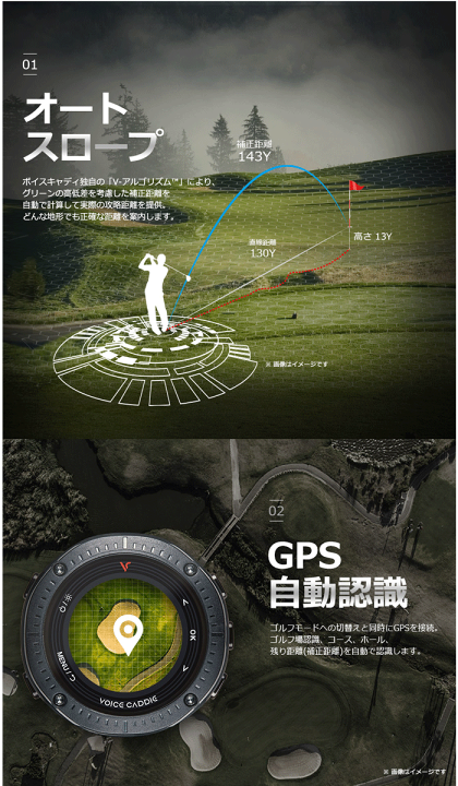 楽天市場】ボイスキャディ G3 GPSゴルフナビ 腕時計型GPS距離