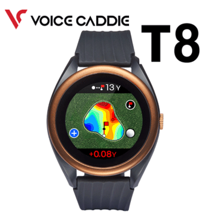 ボイスキャディーT8 ブラック voice caddie T8 ラウンド用品