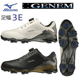 NEW【足幅EEE/3E】ミズノ　ジェネム　GENEM PRO GTX BOA 　51GM2200　ゴルフシューズ　MIZUNO