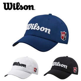 ウィルソンスタッフ　プロツアーキャップ　WSC-2336　Wilson Staff　フリーサイズ　2023年モデル　【セール価格】