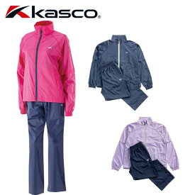 キャスコ　KASCO　キューダス　レディスレインウェア(上下セット)　KSRWL-002　KUDOS　収納ポーチ付き　晴雨対応コンパクトウェア