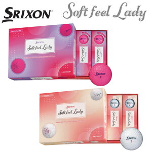 �_�����b�v�@SRIXON�@�X���N�\���@SOFT FEEL LADY�@1�_�[�X�i12���j�@2025�N���f���@DUNLOP�@���f�B�[�X�S���t�{�[��