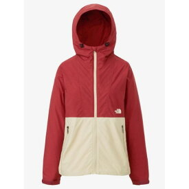 (THE NORTH FACE)ノースフェイス コンパクトジャケット (アイアンレッド×グラベル) | レディース