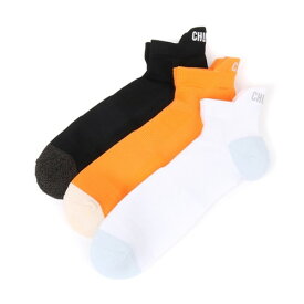 (CHUMS)チャムス 3P CHUMS Ankle Paper Socks (S)