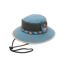(CHUMS)チャムス Kid's Fes Hat (BlueGray Crazy)