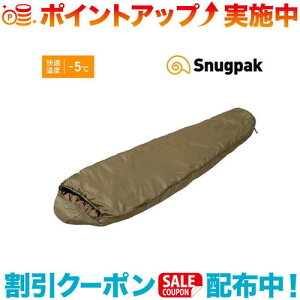 クーポン配布中☆(Snugpak)スナグパック ソフティーエリートレフトジップ(コヨーテタン)