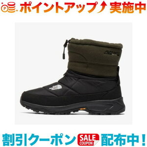 クーポン配布中☆(THE NORTH FACE)ザ・ノース・フェイス デタッチャブル ヌプシ ブーティ ポーラテック (ニュートープグリーン×TNFブラック) | アウトドア ブランド スポーツ シューズ 靴 アウト