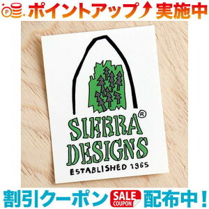 �N�[�|���z�z����(SIERRA DESIGNS)�V�G���f�U�C���Y POP SD LOGO STICKER