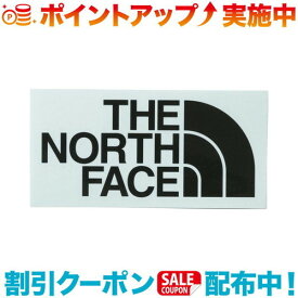 ＼スーパーSALEクーポン配布中／(THE NORTH FACE)ノースフェイス TNF カッティングステッカー (ブラック)