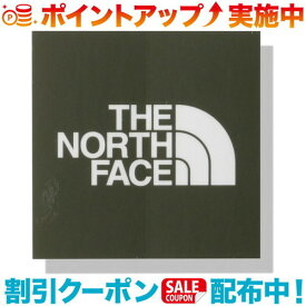 (THE NORTH FACE)ノースフェイス TNFスクエアロゴステッカーミニ (ニュートープグリーン)