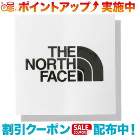 (THE NORTH FACE)ノースフェイス TNFスクエアロゴステッカーミニ (ホワイト)