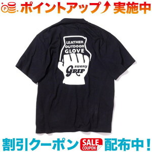 �N�[�|���z�z����(GRIP SWANY)�O���b�v�X���j�[ GLOBE LOGO TEE (BLACK)