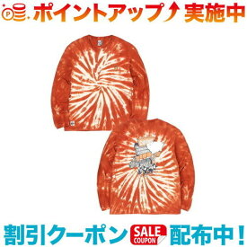クーポン配布中☆(CHUMS)チャムス ヤタイデオツカレ！ブラッシュドロングスリーブTシャツ (Brown Tie-Dye) | 長袖 長袖tシャツ ロンT ロングT ロングTシャツ トップス メンズ アウトドア Tシャツ アウトドアブランド ブランド スウェット カットソー トレーナー