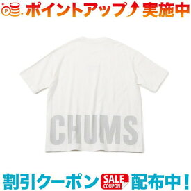 (CHUMS)チャムス Oversized CHUMS T-Shirt (White)