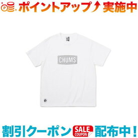 ＼スーパーSALEクーポン配布中／(CHUMS)チャムス CHUMS Logo Work Out Dry T (White) | レディース