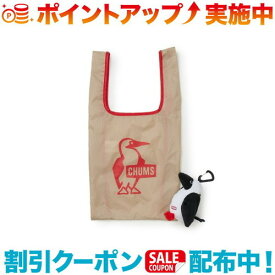 (CHUMS)チャムス Booby Eco Bag (Beige×Red)