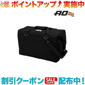 (AO coolers)エーオークーラーズ 36パック キャンバスソフトクーラー ブラック