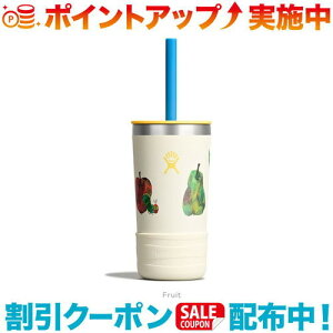 �N�[�|���z�z����(Hydro Flask)�n�C�h���t���X�N ERIC CARLE 12oz KIDS TUMBLER WITH STRAW (Fruit)