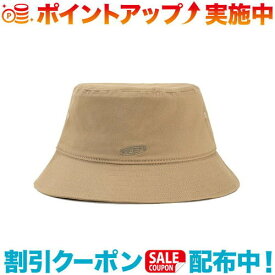 ＼スーパーSALEクーポン配布中／(KEEN)キーン LOGO STRETCH BUCKET HAT (SAFARI/KELP)