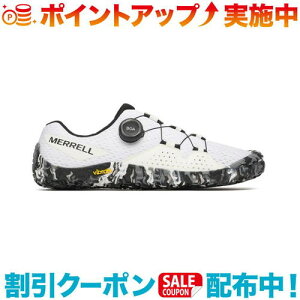N[|zz(MERRELL) VAPOR GLOVE 6 BOA (WHITE/BLACK zCg/ubN)