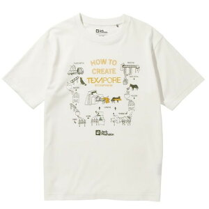SPRING SALE�J�Ò���(Jack Wolfskin)�W���b�N�E���t�X�L�� TP INNOVATION SS T (OFF-WHITE)